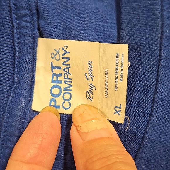 'Straight Outta Maui' short sleeve Dodger Blue graphic tee XL UNISEX EUC - Picture 4 of 5